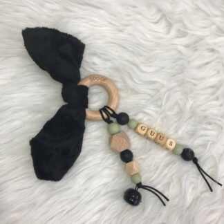 Bijtring met naam Dots - Meer Kleuren