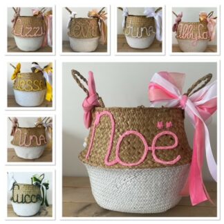 BABYMAND NATUREL/WIT XL - SALE