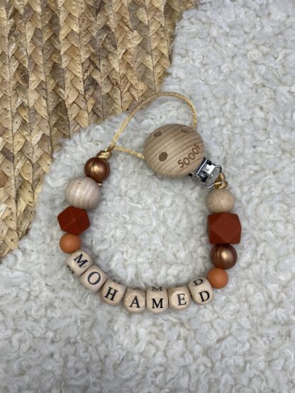 Speenkoord Bronzing Orange - Afbeelding 3